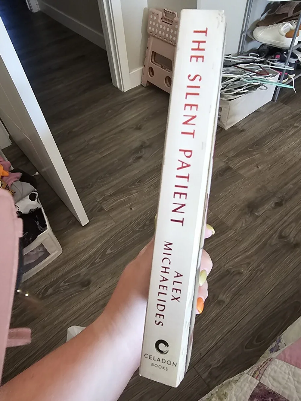 The Silent Patient - Red and Cream Paperback Book